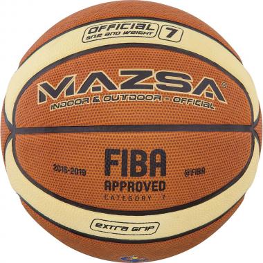 ΜΠΑΛΑ BASKET MAZSA ΝΟ7 CELLULAR RUBBER (FIBA APPR.) 41510